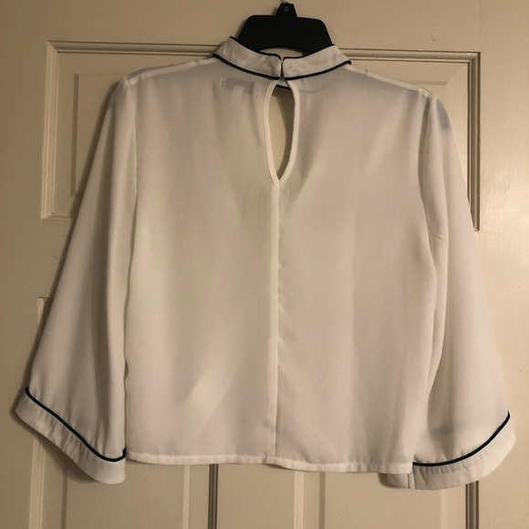 k / lab Sheer Blouse - Picture 3 of 5